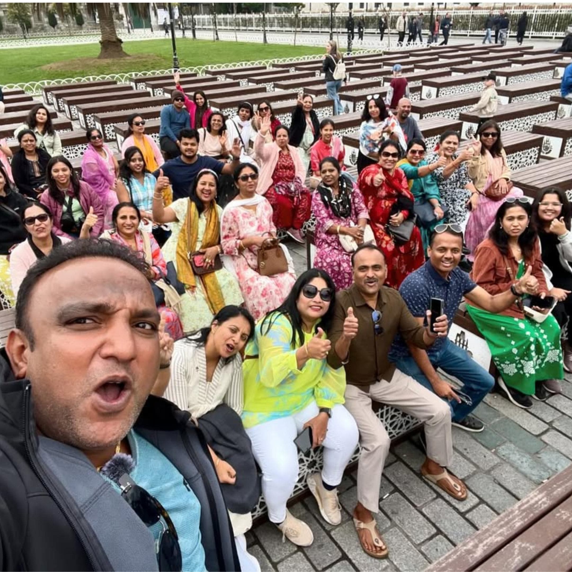 Group celebrations
